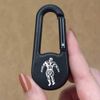 Azeeda 'Body Builder ' Compass Keyring (KC00029685)