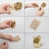 Tea Bags Empty Paper Tea Filter Bags Disposable Infuser with Drawstring,100 pcs (Original)