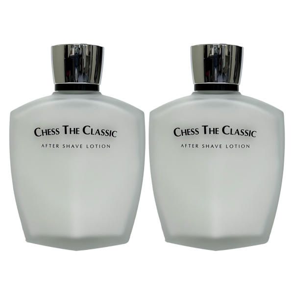 2pcs) Chess The Classic Aftershave Lotion 130ml