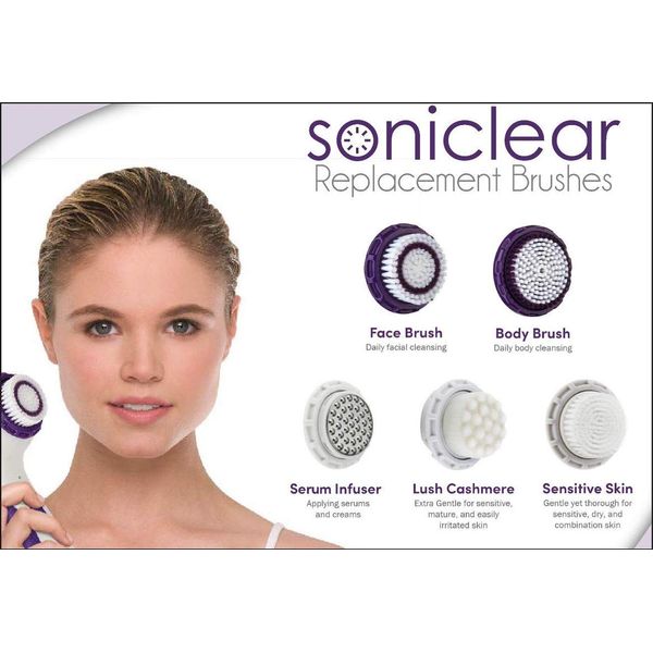 Michael Todd Beauty - Soniclear Replacement Body Brush Head - For All Skin Types - Compatible with the Soniclear Elite