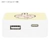 Gourmandise CK-03C Chiikawa USB to USB Type-C AC Adapter Rabbit
