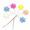 50 Pcs Needle Thread Threader (Storage Box Included) Tool Threader Sewing Tool Threader Needles No Needles Threader Flower Shape DIY Craft
