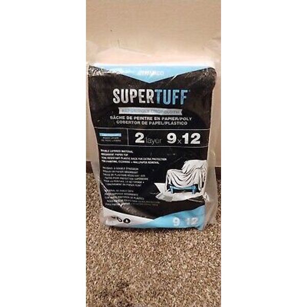 Supertuff Drop Cloth 2 Layer 9 x 12