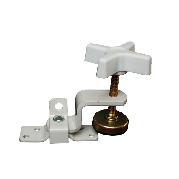 (White) - RV Designer E515, Fold-Out Bunk Clamp, White, Interior Hardware