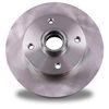 Brake Pads + Brake Discs + Wheel Bearing Kit + ABS Rings Rear Axle