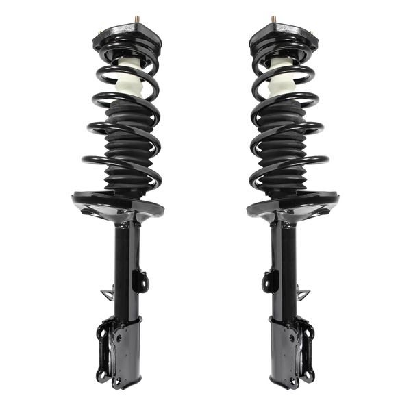 Rear Pair Complete Struts & Coil Springs for 1993 - 2002 Corolla & Prizm