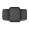 Leather Car Storage Bag Armrest Cushion Arm Rest Centre Console Box Cover Black