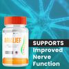 AriaLief Brain Pills - Nerve Health & Cognitive Support Supplement - 60 Capsules