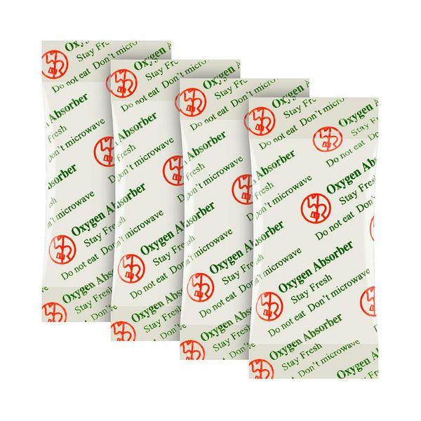 O2frepak 3000CC(30-Pack) Food Grade Oxygen Absorbers Packets For Food Storage,Oxygen Absorbers Storage Packets With Oxygen Indicator In Vacuum Bag And 3 Times Oxygen Absorption Capacity