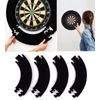 Darts Guard Protective Dartboard Darts Surround Wall Guard Protector Ring Plain Black 71cm ⌀