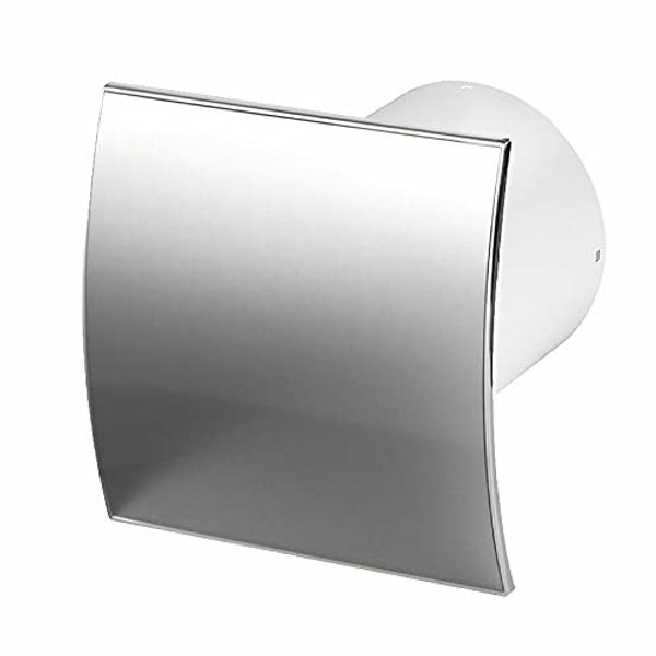 Prostko LTD Stainless Steel Extractor Fan 150mm – Timer - Humidity Sensor Pull Cord Switch – Standard - WEI (with Pull Cord Switch)