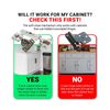 50 Pack Rok Hardware Soft Close Damper for Cabinet Doors/Compact/SoftClose Ca...