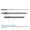 PATIKIL Replacement Clock Hands Kit, 10 Set, Black, A06