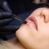 BRAWNA Pro PMU Mapping Kit for Eyebrows and Lips, 1 Countour White Mapping Paste, 1 White Mapping String, 1 Angled Eyebrow Brush