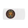 'Egyptian Pharaoh in Circle Frame' Pill Box with Tablet Splitter (PI00028744)