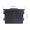Car Radio Pocket, 1DIN Practical ABS Auto Stereo Storage Box for Refit