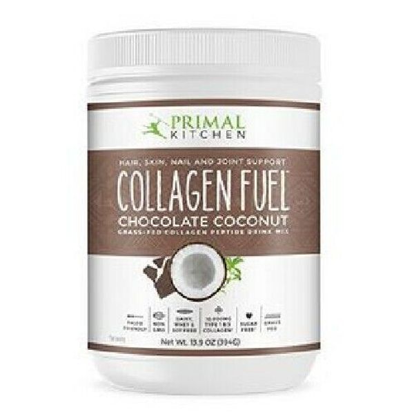 Collagen Fuel  Chocolate Coconut 13.9 Oz By Primal Kitchen