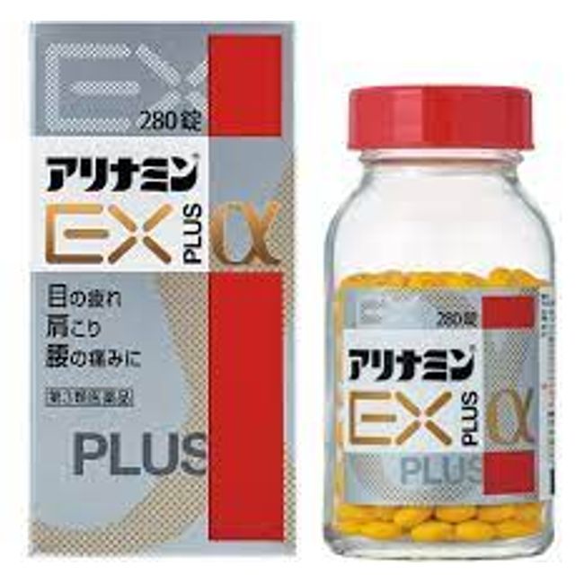 [Category 3 drug] Alinamin EX Plus α 280 tablets