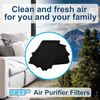 8-Pack Carbon Pre-Filter for Black & Decker BXAP148 Mid Tower Air Purifier