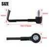 Universal Lever Guard Length Adjustable Left and Right Set, Black