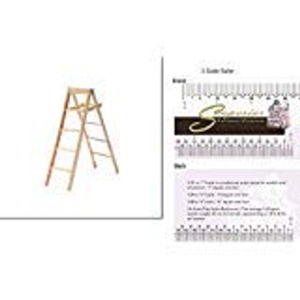 Classics Dollhouse Miniature 5" Step Ladder