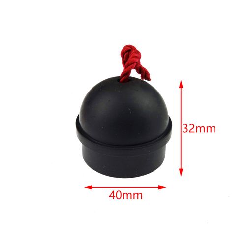 Zelerdo 6 Pack Rubber Pool Billiard Cue Chalk Holders with Cord, 3 Colors