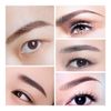 ATOMUS 3 Pairs Tattoo Practice Skin for Eyebrows Eyeliner 3D Permanent Makeup Silicone Fake Skin Microblading Supplies for Beginners and Experienced Artists