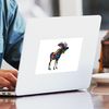 CafePress Moose Sticker Rectangle Bumper Sticker Car Decal
