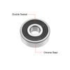 sourcing map ABEC-3 bearings, 6301-2RS (2 pack) ball bearings