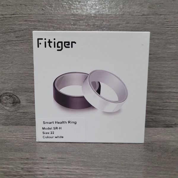 fitiger smart health ring sr-h size 22 White