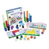 Learning Resources MathLink Series Cube Block Mathlink Cube First Math Set 100 Count & Activity Card LER9335 Authentic