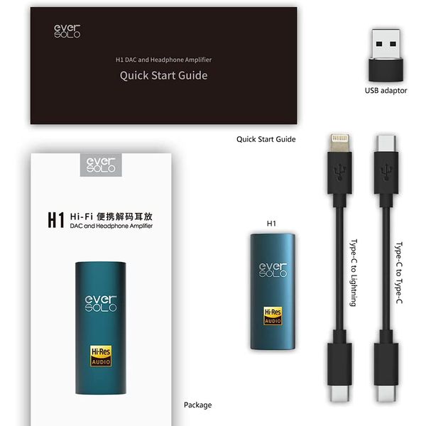 Ever solo Digital Cast Decoding All-in-One Streaming Lossless Music HiFi Player (H1)