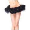 Leg Avenue Sequin Tulle Tutu O/S Black