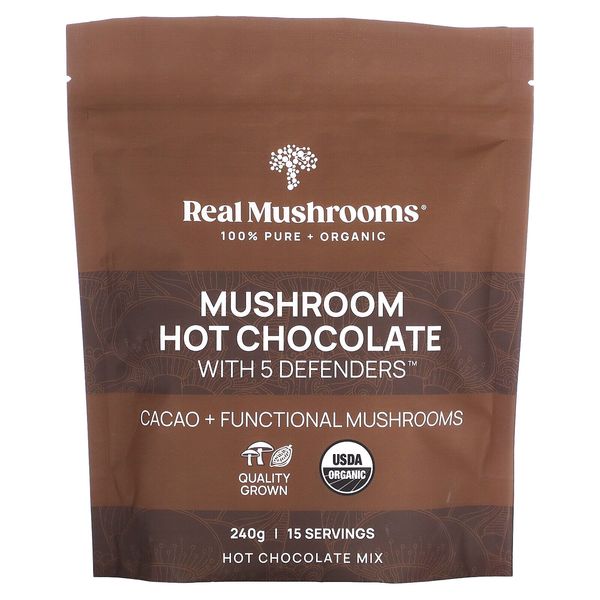 Mushroom Hot Chocolate with 5 Defenders, 240 g