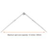 sourcing map Navigation Divider 12 Inch 300mm Adjustable Straight Pattern Divider Compass for Metalworking Geometry Drawing Woodworking