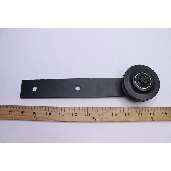 Barn Door Roller Matte Black 10-1/4" x 2-3/4"