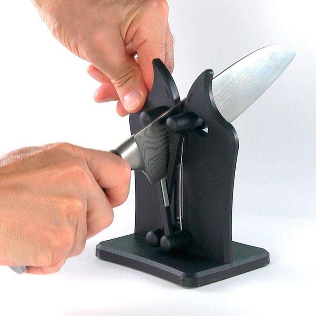  Block's knife sharpeners are patent hand held knife sharpeners  made to hone your blades to a shaving sharp finish. : Home & Kitchen