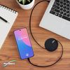 BoxWave Cable Compatible with Flextail Max Pump 3 - PD miniSync (240W), Retractable PD 240W Portable USB Type-C Cable - Jet Black