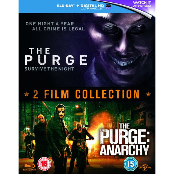 The Purge / The Purge: Anarchy Double Pack [Blu-ray] [2013]