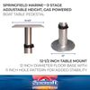 Springfield Marine 2-3/8” Seat Post with 9” Lock