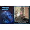 C303 USB Wired Mouse, 8-Button Corded Mouse with 6 Adjustable DPI, Ergonomic Design - Rubber Side Grips