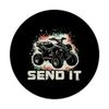 Send It Quad Riding Off Roading ATV PopSockets Swappable PopGrip
