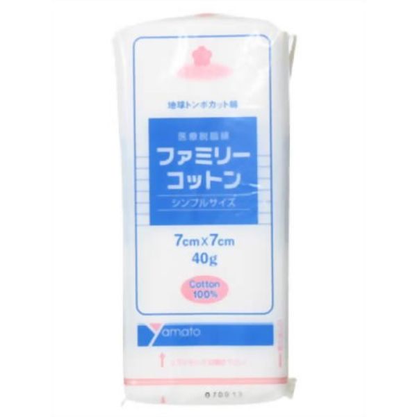 ファミリーコットン 7cm*7cm 40g