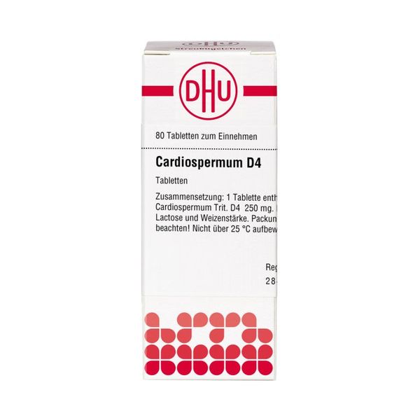 Cardiospermum D4 DHU Tabletten, 80 St. Tabletten