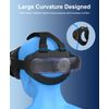 HASACOOL Head Strap Compatible with Meta Quest 3S/Quest 3/Quest 2,Adjustable Elite Strap Replacement VR Headset Accessories Head Strap Enhanced Support & Comfort & Reduce Pressure