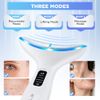 3-in-1 Neck Lifting Machine Microcurrent,Vibration,LED Light Therapy + 45°C Heat