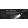 Olight Warrior Ultra Stealth Grey 2500 Lumens Tactical Flashlight, OAL Material