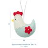 Trimits Felt Decoration Kits, 11 x 10cm, Hen
