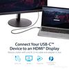 StarTech.com USB-C to HDMI Cable 2m 4K/60Hz Black CDP2HD2MBNL