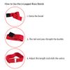 10 PCS 3 Legged Race Bands Three Legged Race Durable Firm Elastic Tie Rope Colorful 3 Leg Race Band for Kids Adult Outdoor Fun